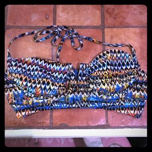 Bisou Bisou colorful Bikini top